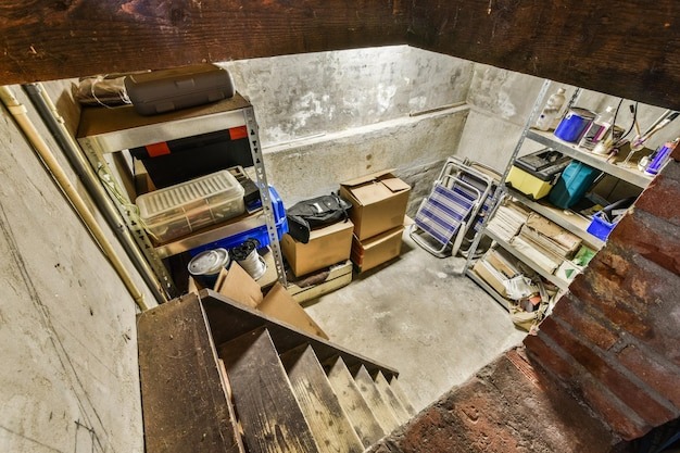 Basement Cleanout — real job photo