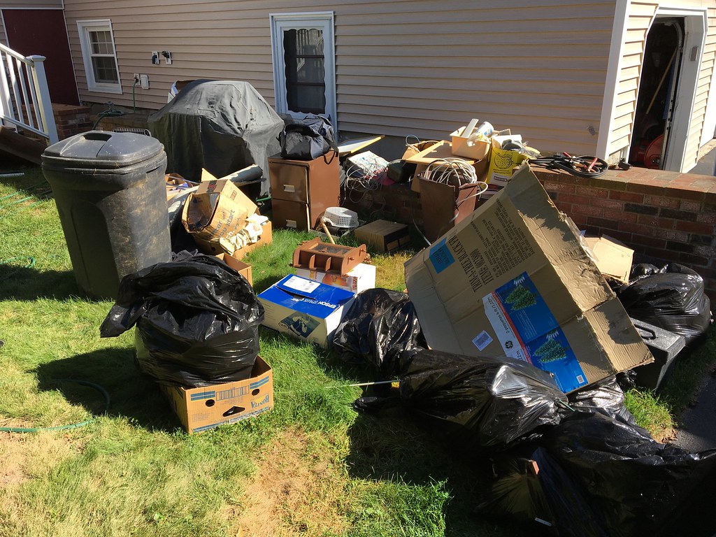 Move-Out Junk Removal — real job photo